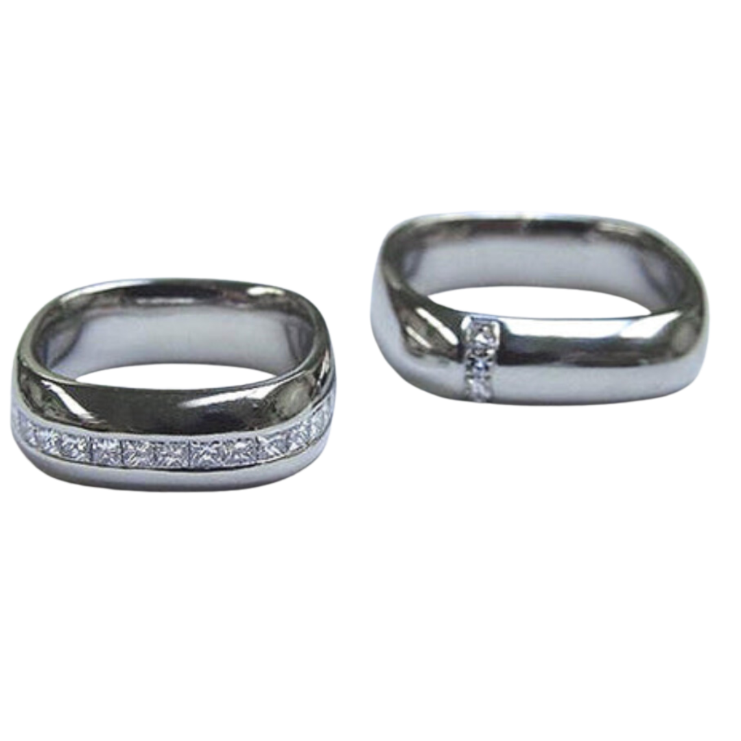 Matching Platinum Wedding Bands