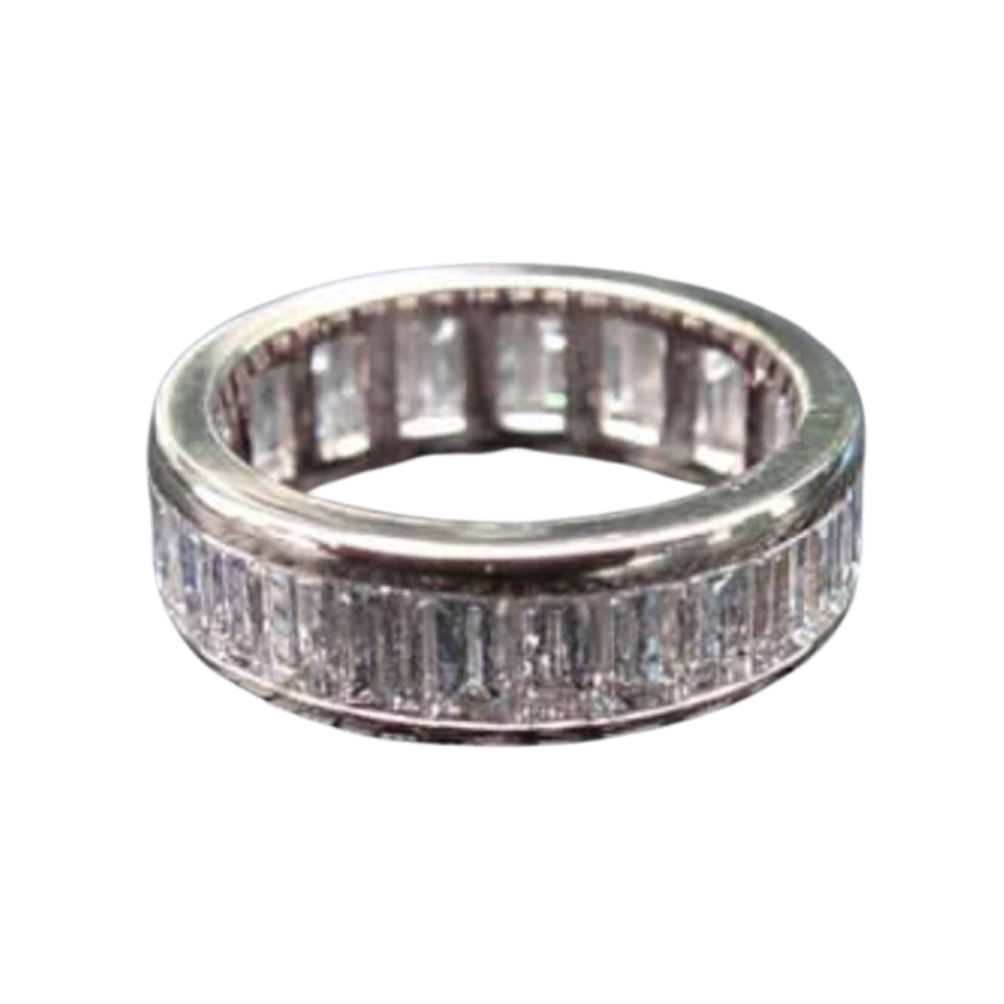 Baguette Cut Diamond Eternity Band