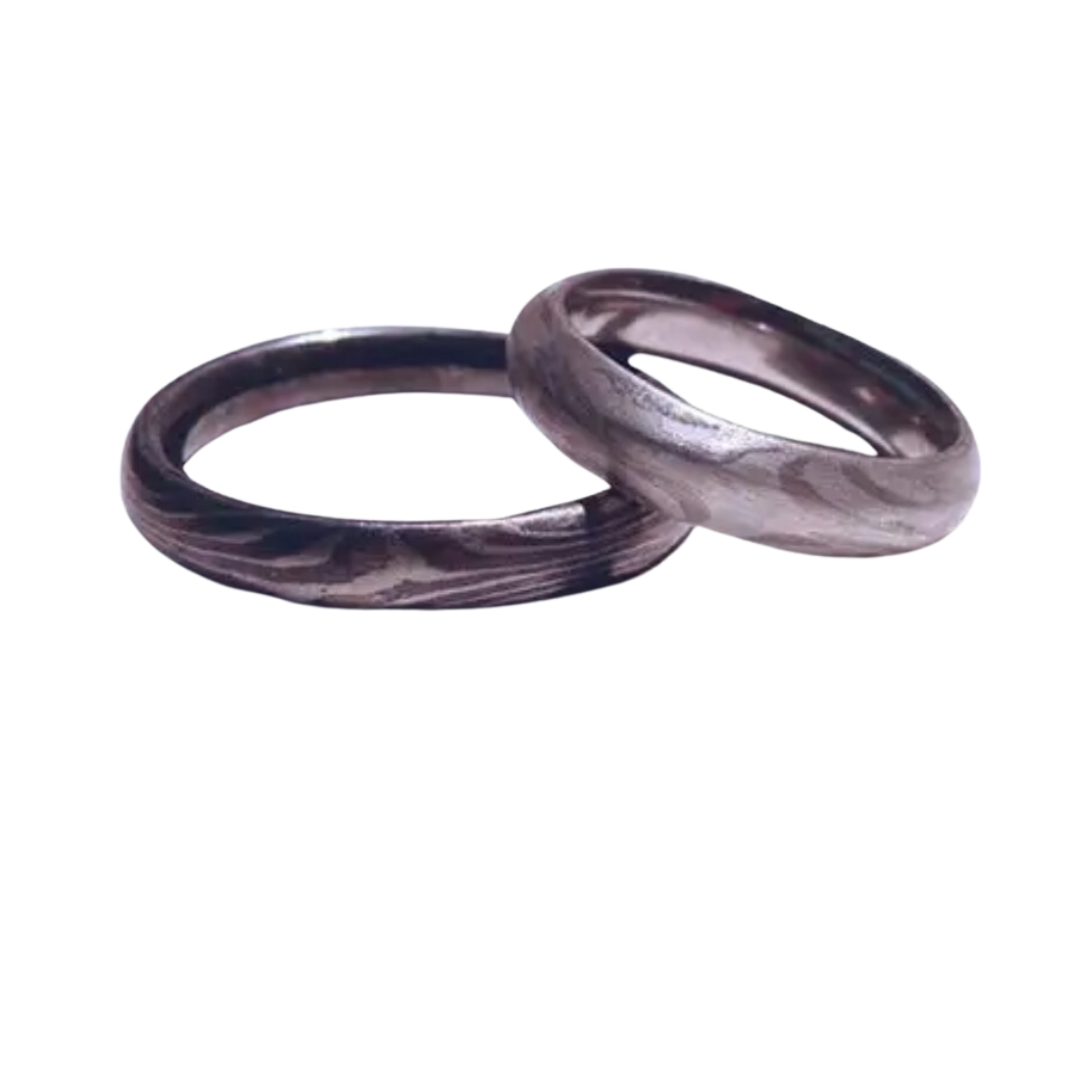 Mokume Gane Bands