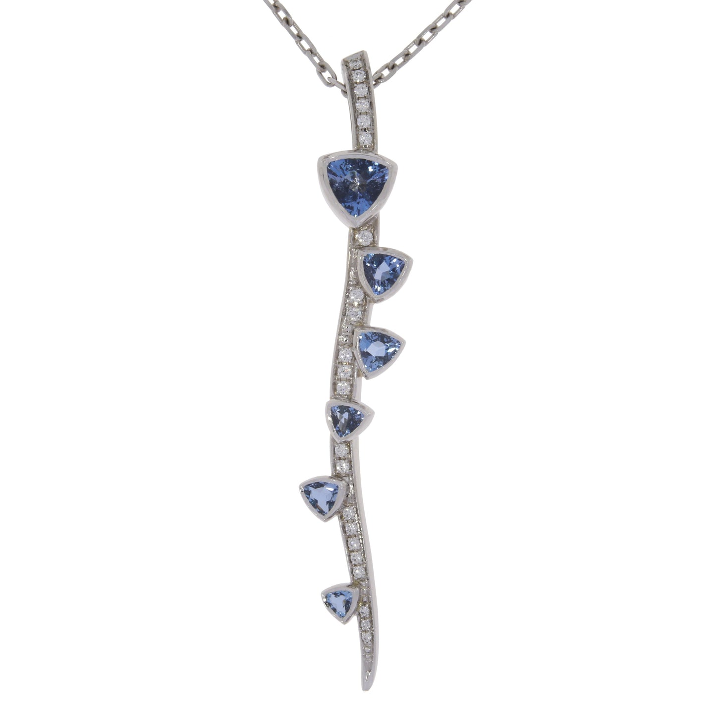 Aqua Cascade Pendant
