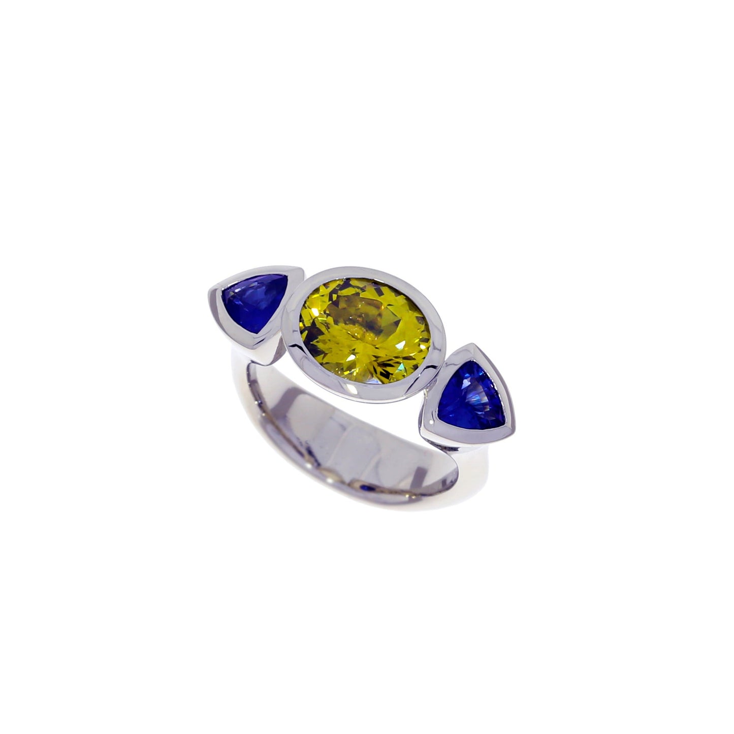 Chrysoberyl Sapphire Ring
