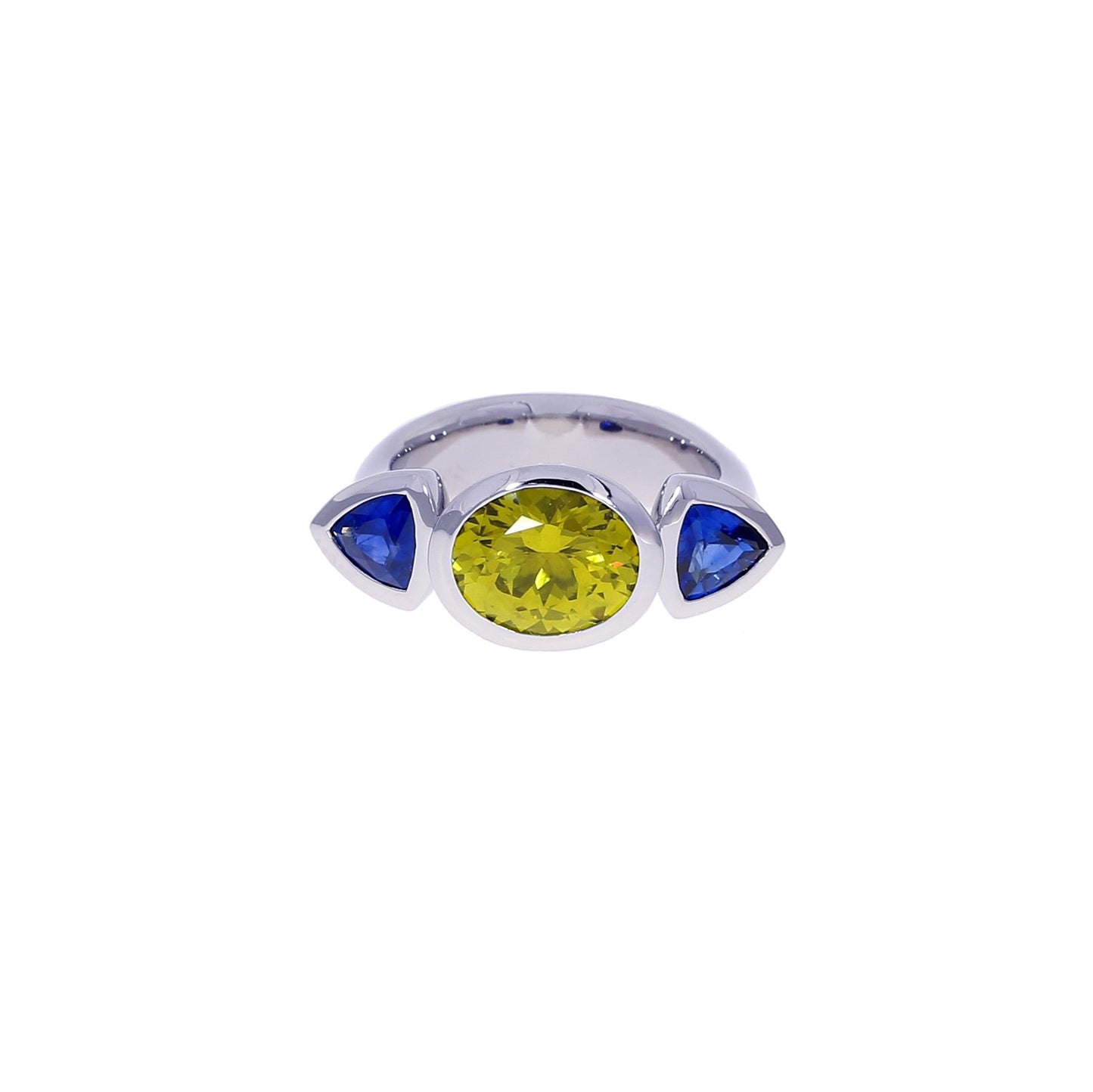 Chrysoberyl Sapphire Ring