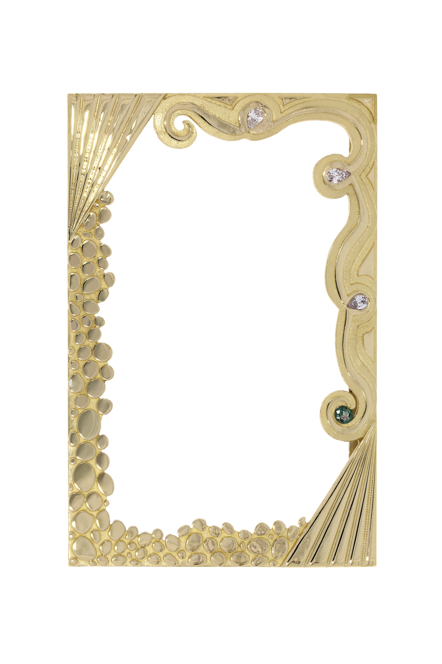 Custom Gold Photo Frame