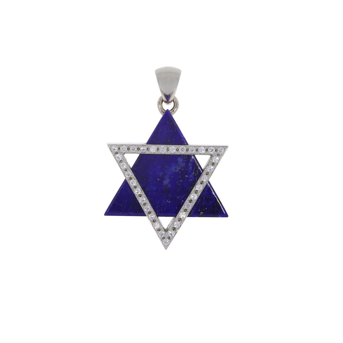 Lapis and Diamond Star Of David