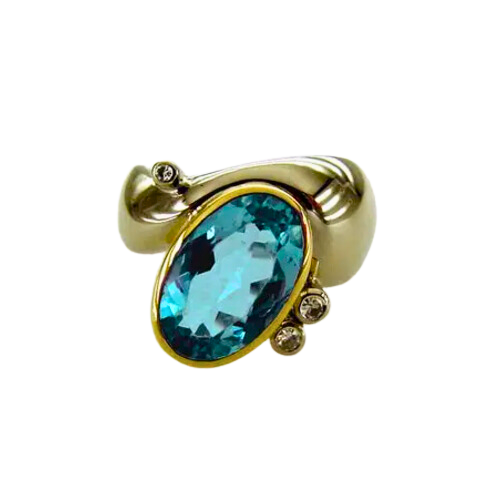 Aquamarine Tilt Band