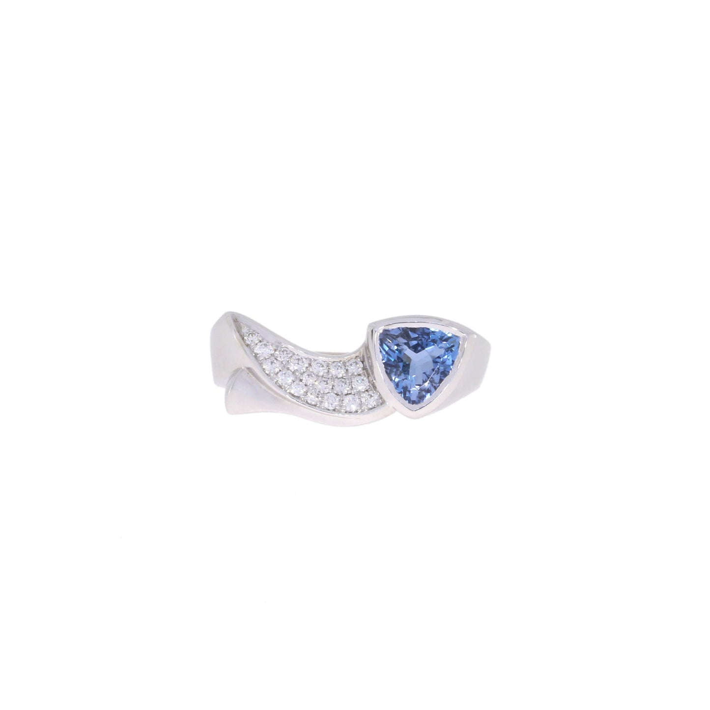 Aqua Cascade Ring