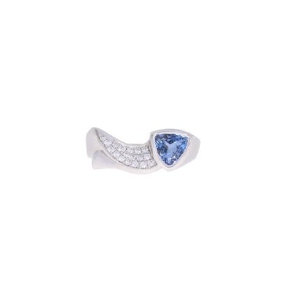 Aqua Cascade Ring