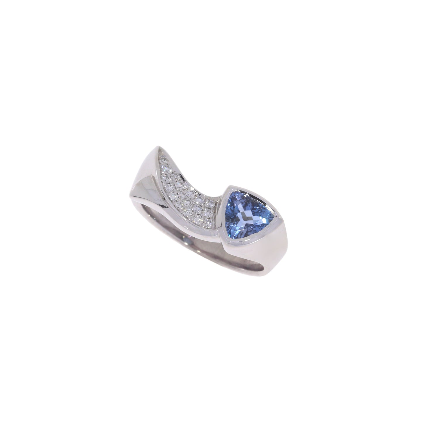 Aqua Cascade Ring