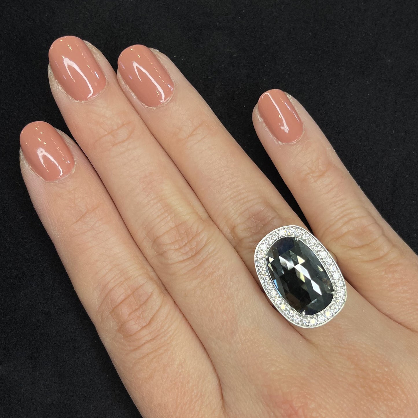 Black Diamond Ring