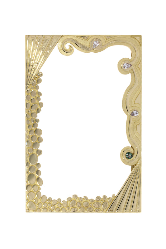Custom Gold Photo Frame