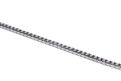 Bracelet tennis serti de griffes de diamants