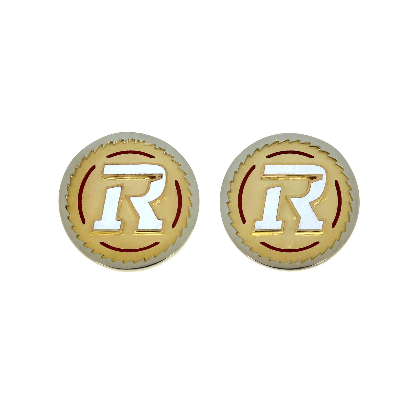 Boutons de manchette RedBlacks