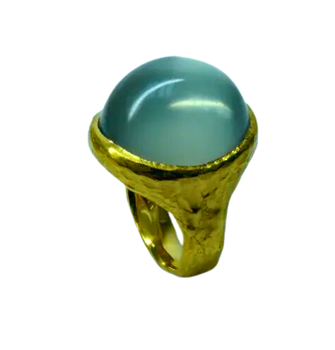 Mango Moonstone Ring