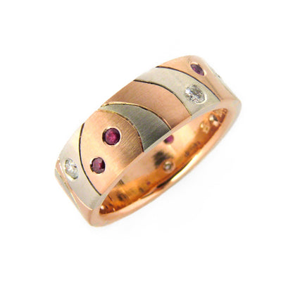Bande de cercle tourbillonnante