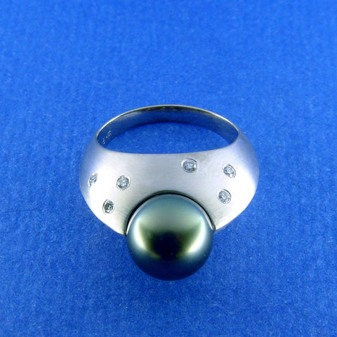 South Sea Black Pearl Ring